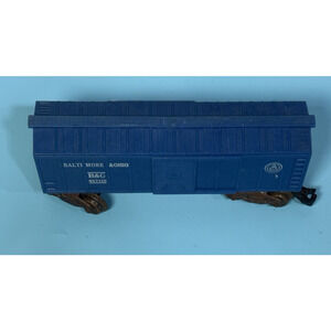 MARX O/027 BALTIMORE & OHIO B&O 467110 BLUE BOXCAR